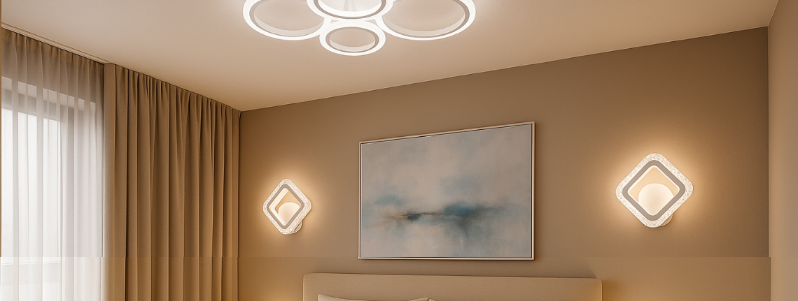 Люстри та світильники колекції RAIN