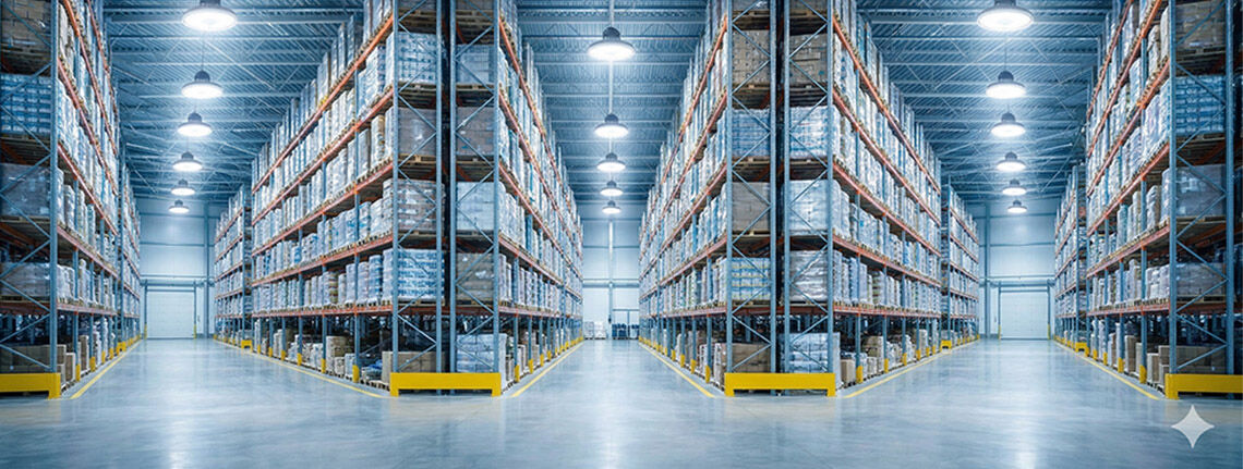 Освітлення для складів і виробництв: вимоги та рішення